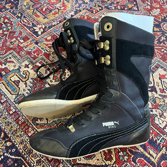 Vintage Puma Ring Boxing Shoes - Picture 3 of 6